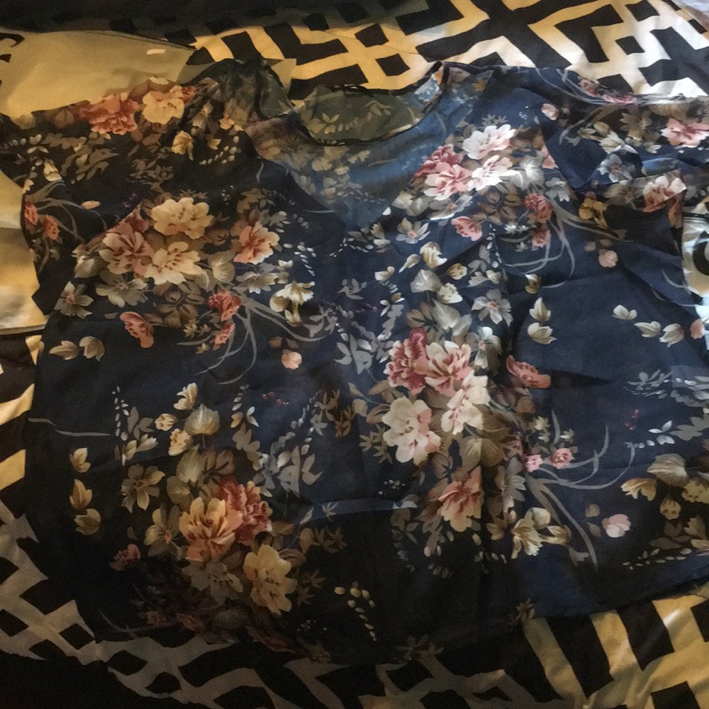 Flower blouse
